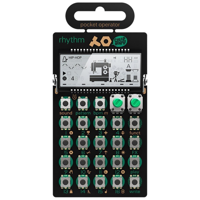 Teenage Engineering 10 0009 PO-12 Rhythm | Cep Boyu Davul Makinesi ve Sequencer